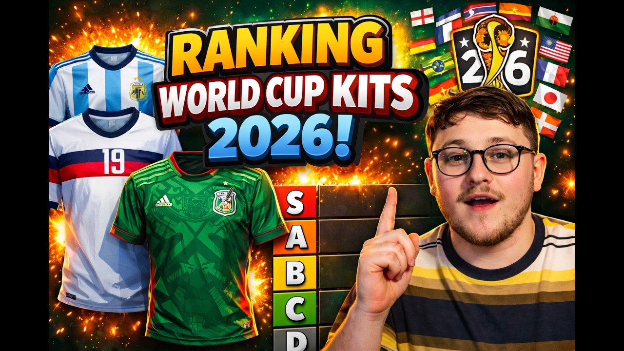 I Ranked All 2026 World Cup Kits&hellip;
