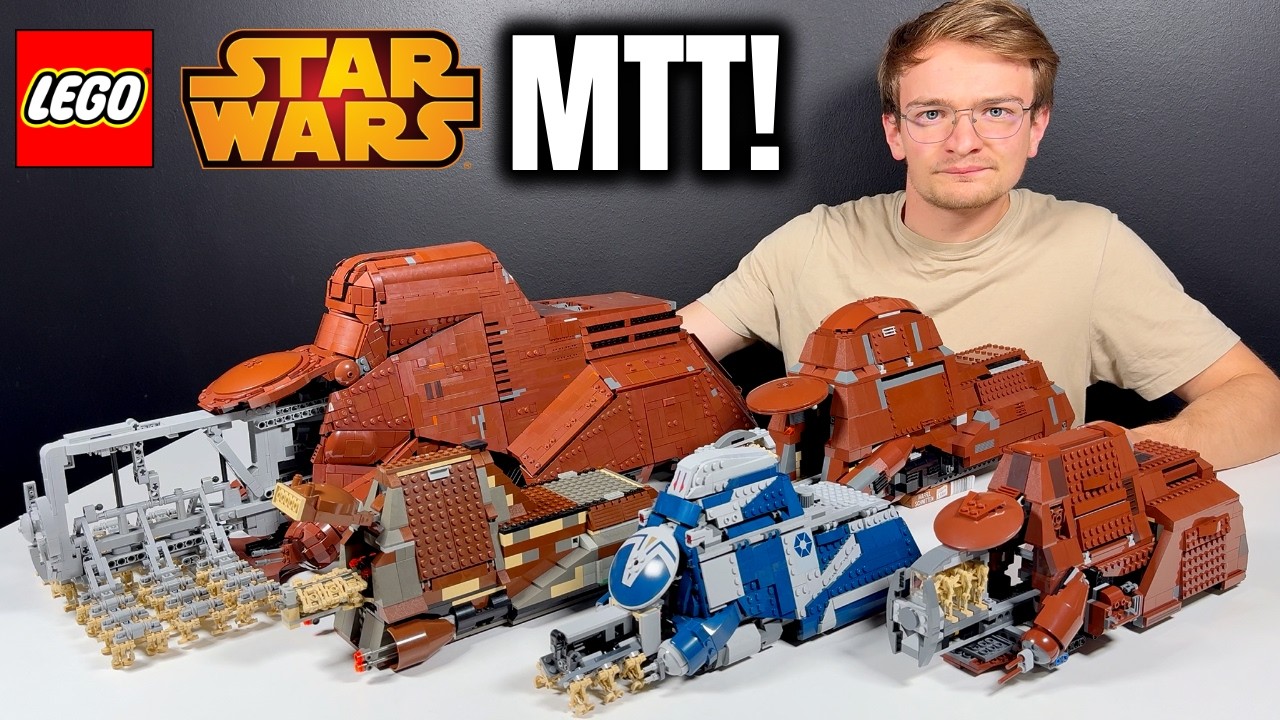 Definitiv überraschend: Alle LEGO Star Wars 'MTT' Sets im Vergleich!