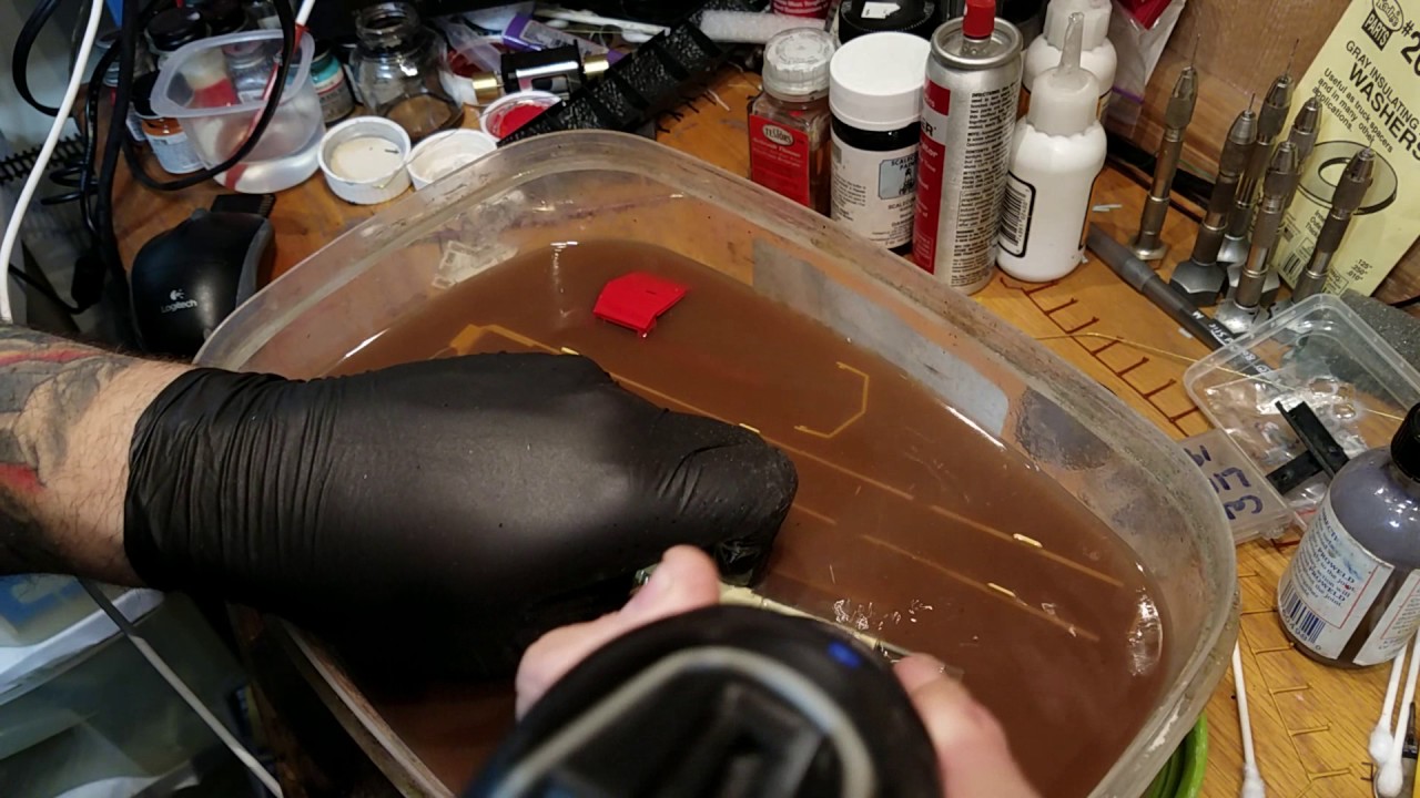 How to strip paint from a factory Kato model