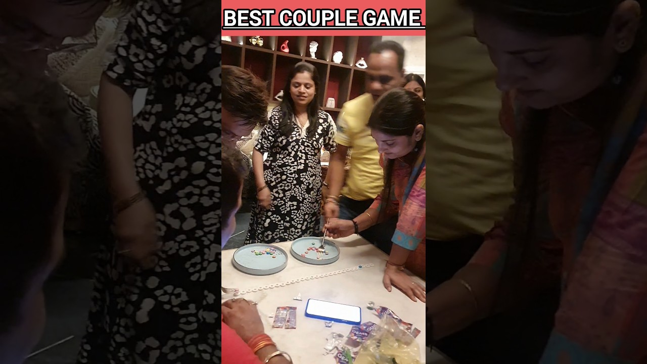 Best couple game for kitty party 🥳 | collect 1 gem & place on polo 
