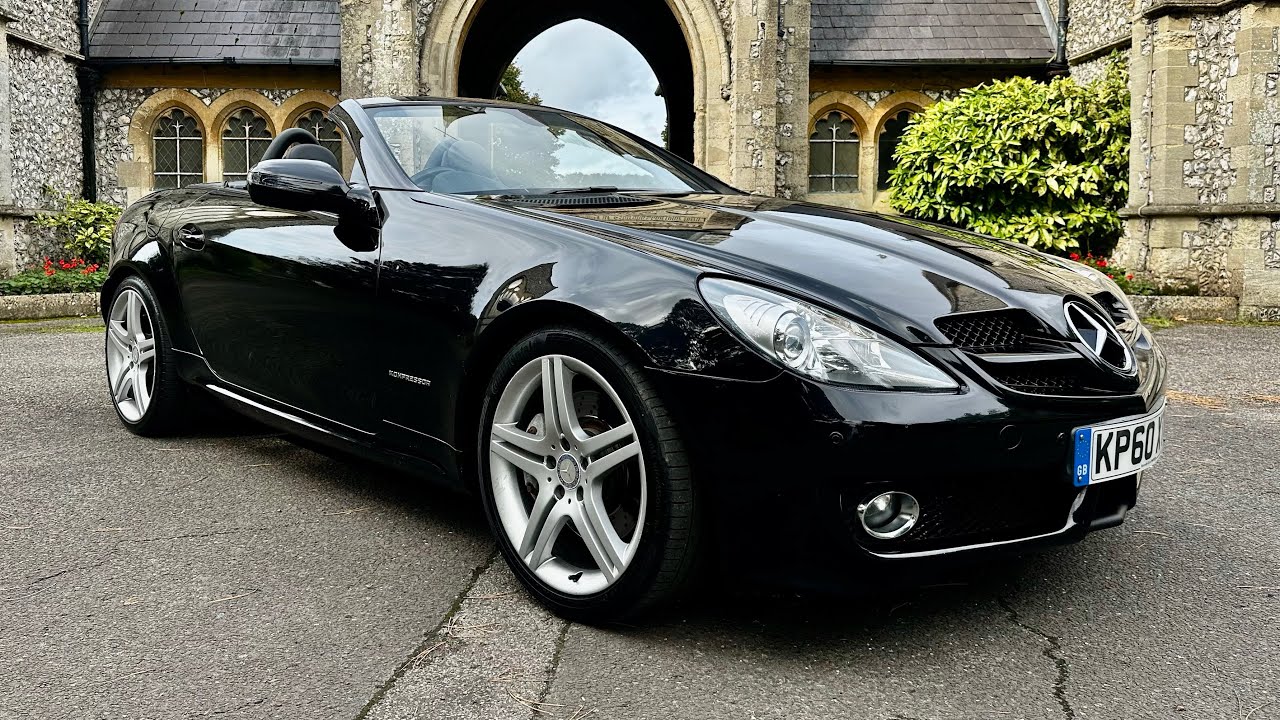 Автомобиль Mercedes SLK 200 Kompressor 2010 года выпуска
