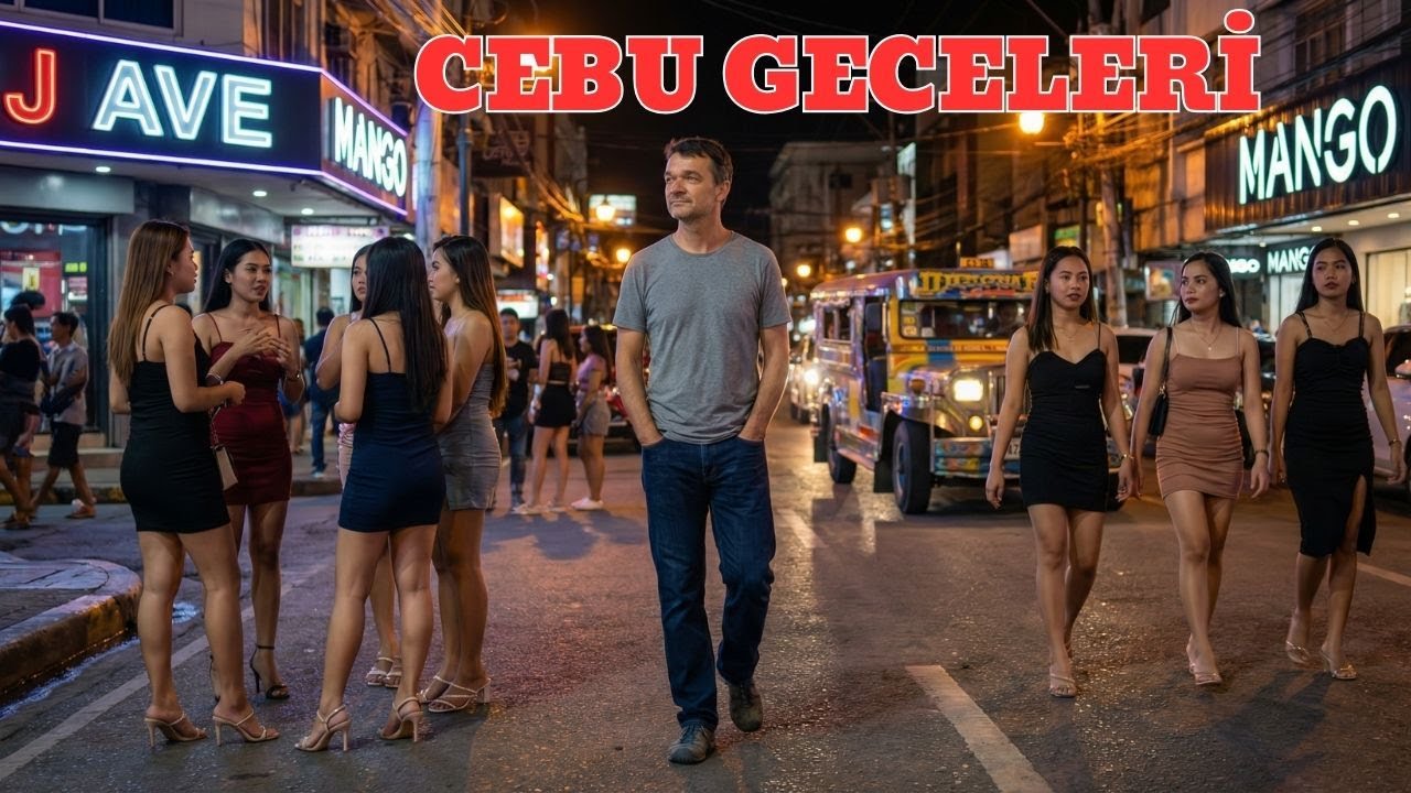 FİLİPİNLER CEBU GECE HAYATI 🇵🇭 En Hareketli Sokak General Maxilom (Fiyatlar & Gerçekler)