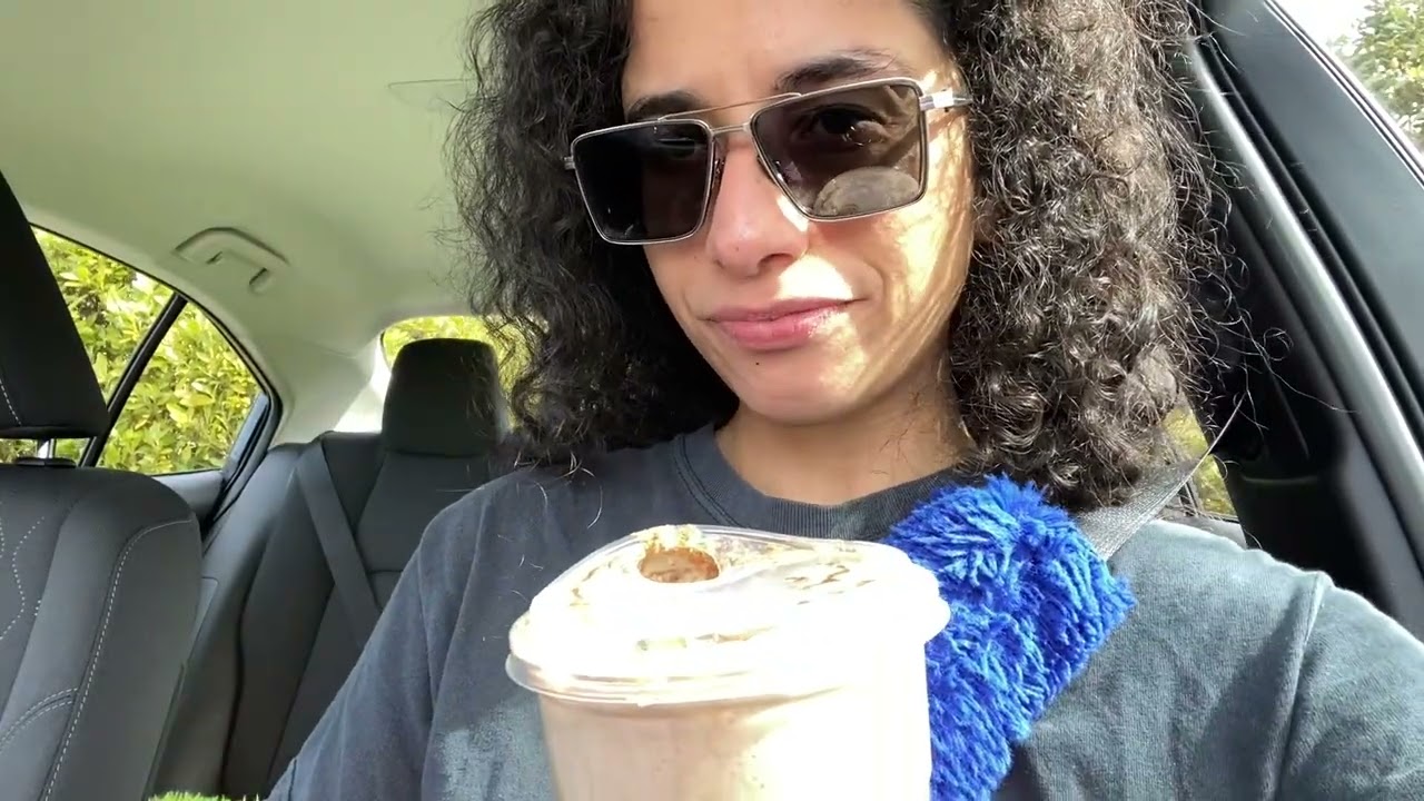 Trying the Starbucks Dubai Chocolate Matcha but modified my way