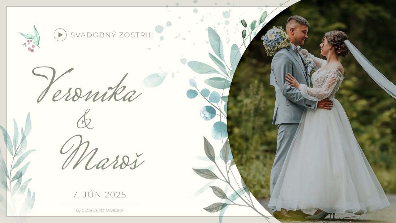 Veronika & Maroš - Svadobný zostrih | Belá nad Cirochou | 4K