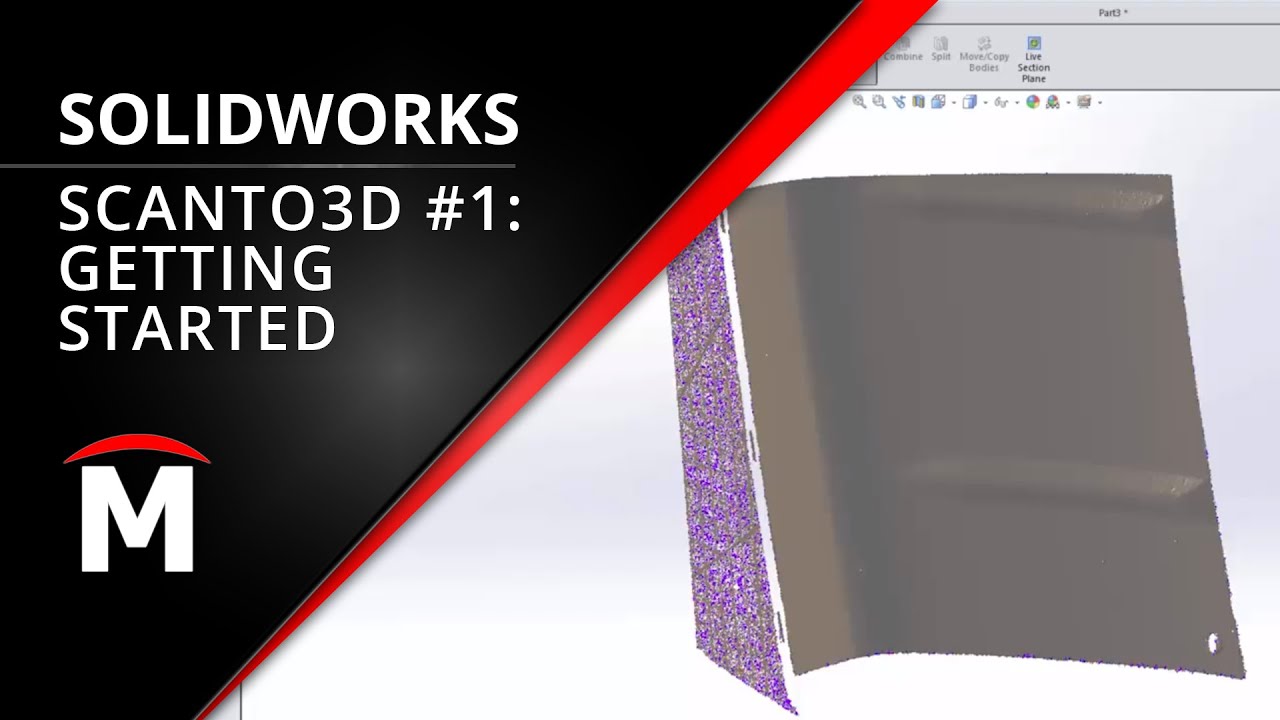 SOLIDWORKS ScanTo3D Часть 1 — Начало работы