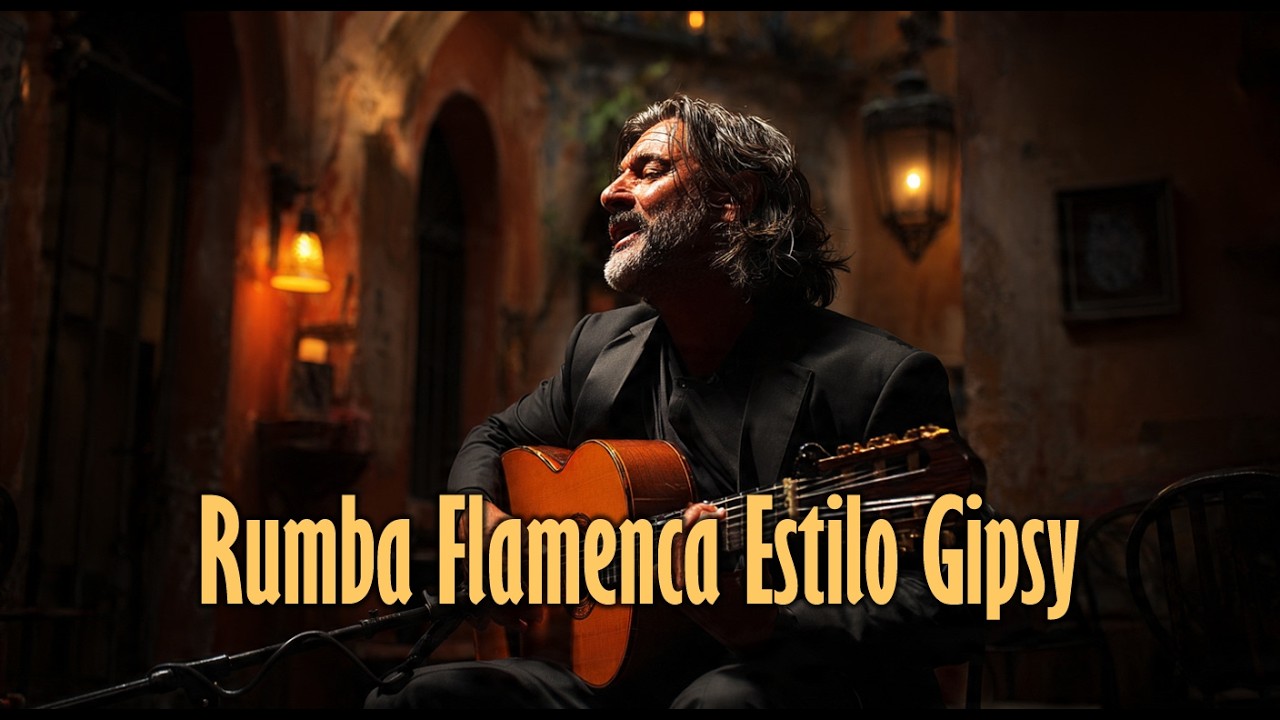 Rumba Flamenca Estilo Gipsy | Guitarra Española, Cajón y Ritmo para Bailar y Celebrar