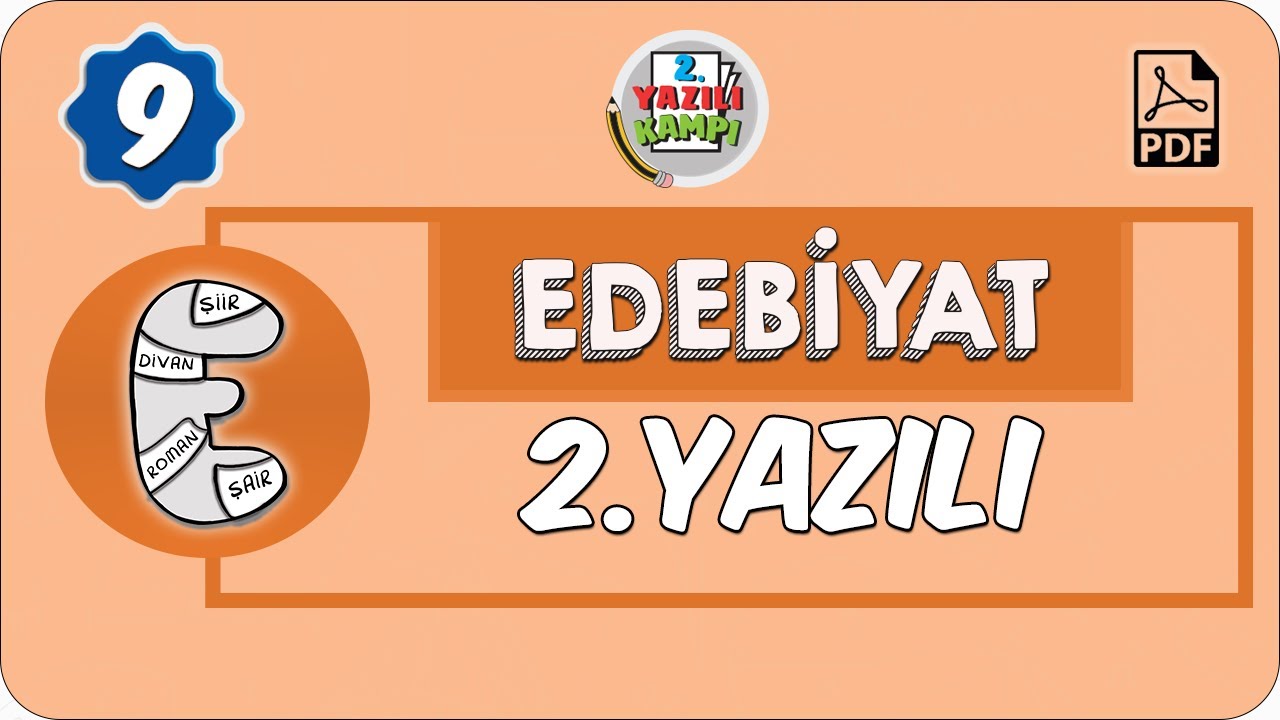 9. Sınıf Edebiyat | 1. Dönem 2. Yazılıya Hazırlık