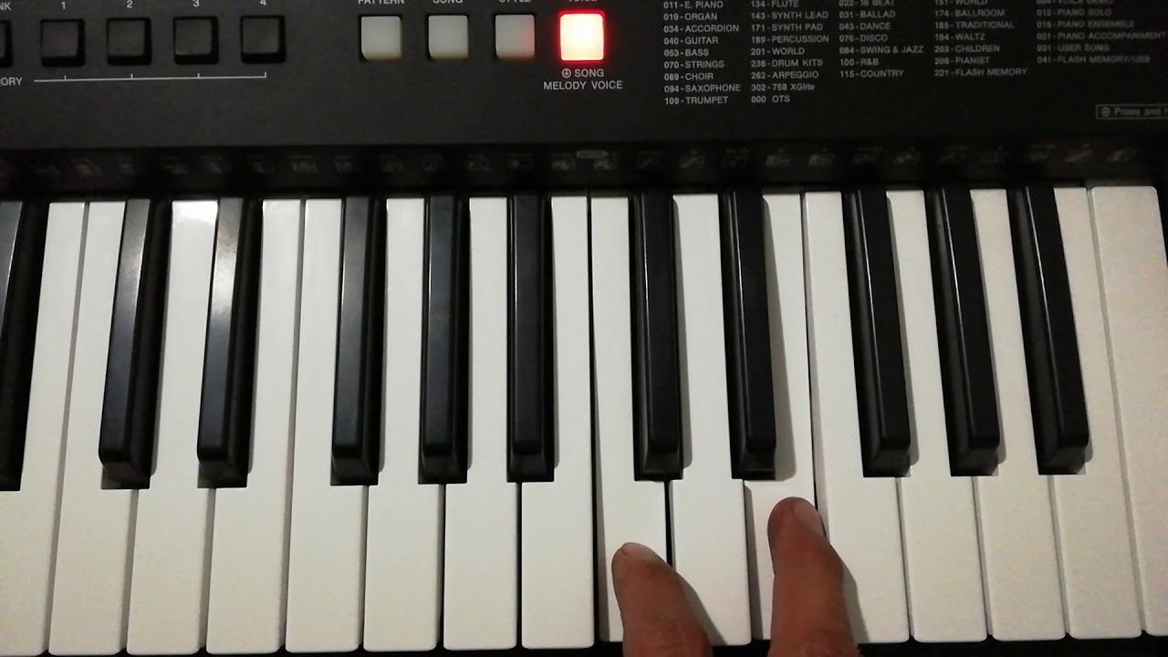 Tutorial muchas cuentas tengo con mi señor. Nota sol m@yor piano