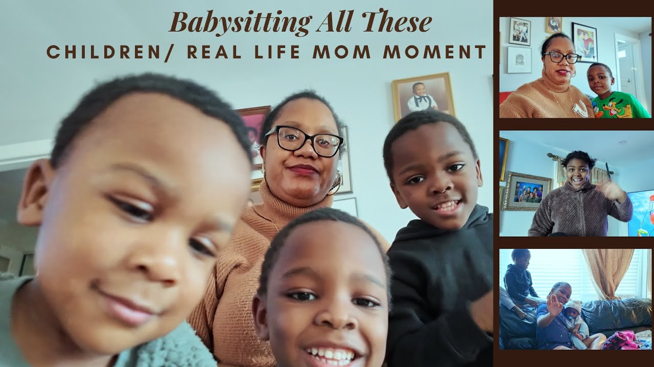 Babysitting All These Children | Real Life Mom Moment