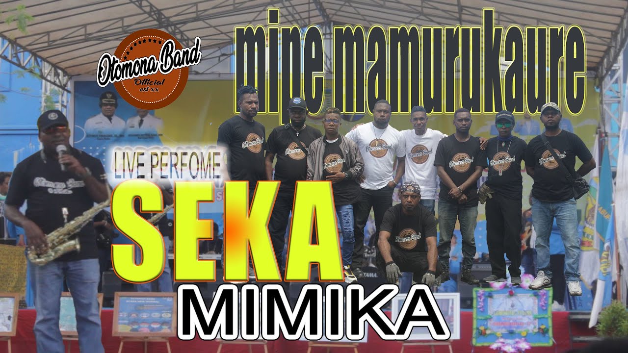 seka mimika - HUT KNPI ke 47 - live perfom ( Otomona band )