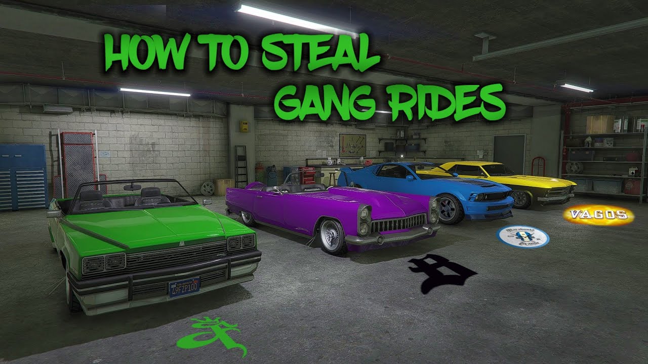 GTA 5 Stealing Gang Cars M T