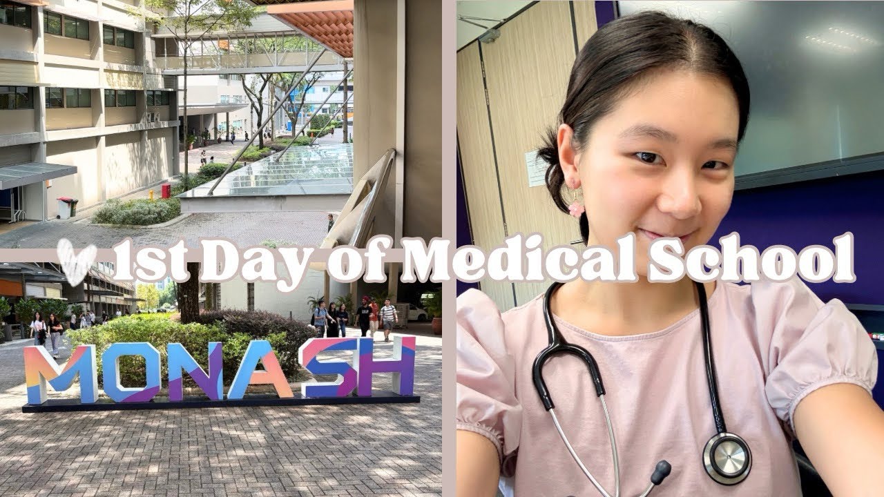 1st Day of Medical School 🩺📚✨| Monash Malaysia