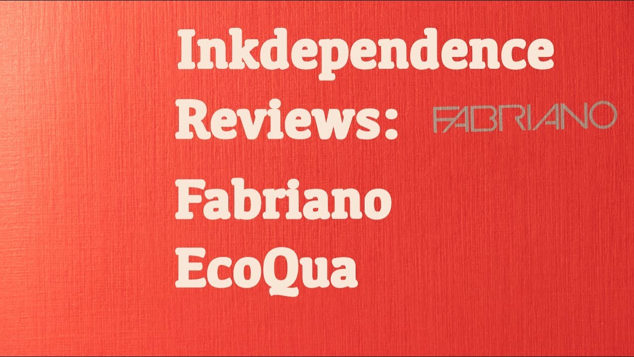 Paper Review: Fabriano Ecoqua A5