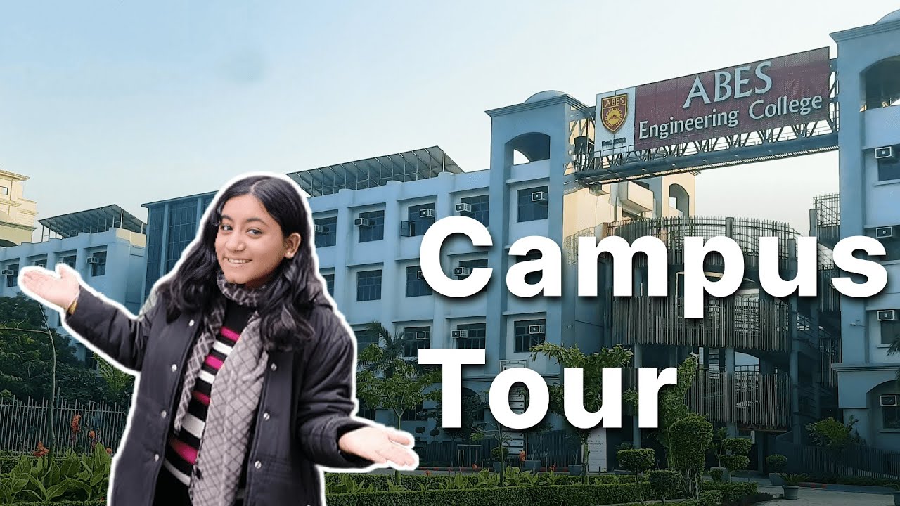 ABES Engineering College Campus Tour #college #campustour #engineeringcolleges #btech #iit #abesec