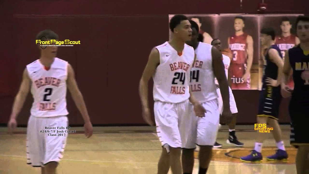 Beaver Falls HS #24/6-7/F Josh Creach