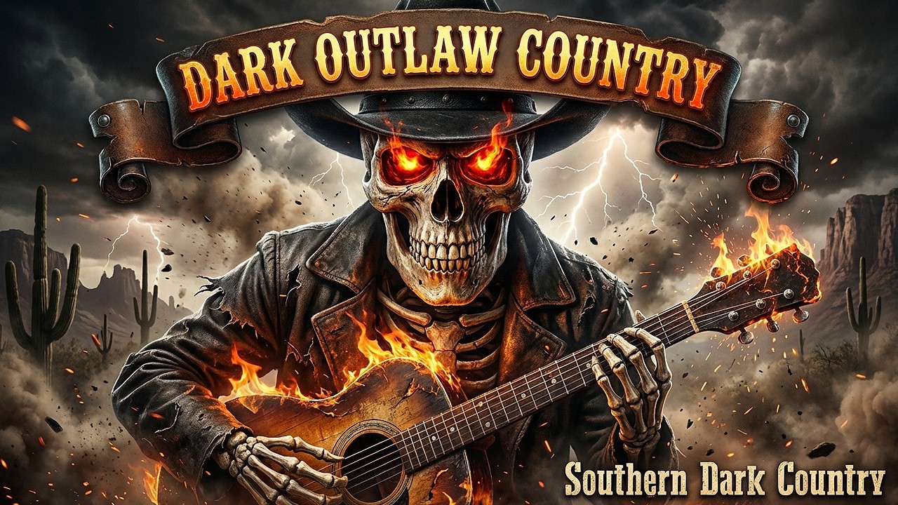 Dark Outlaw Country Playlist | Gritty Southern Country Anthems