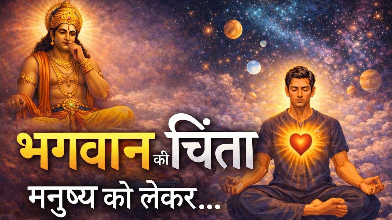 मनुष्य का दुख और भगवान की चिंता | प्रेरणादायक कथा संग्रह। 