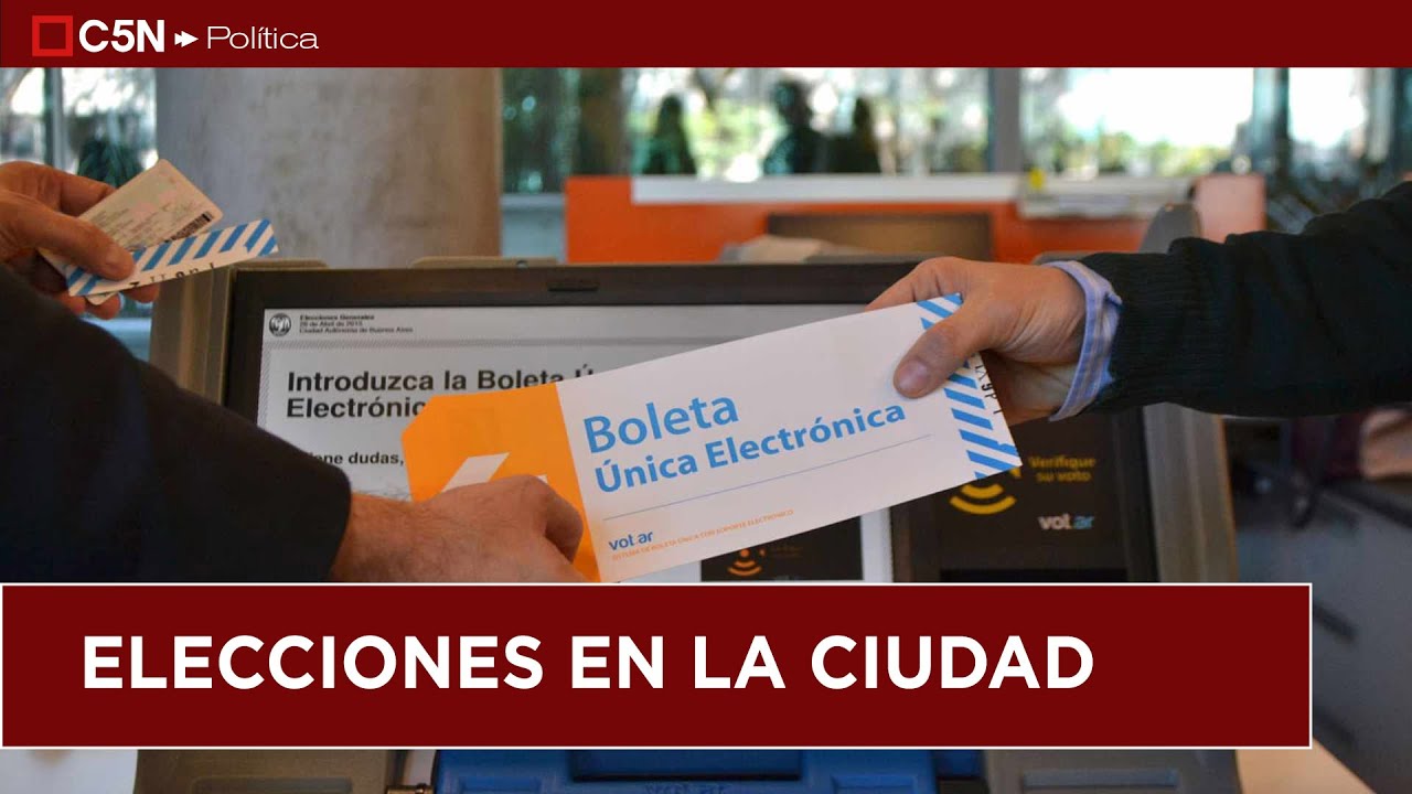 CÓMO VOTAR: EL PASO a PASO de LA BOLETA ELECTRÓNICA