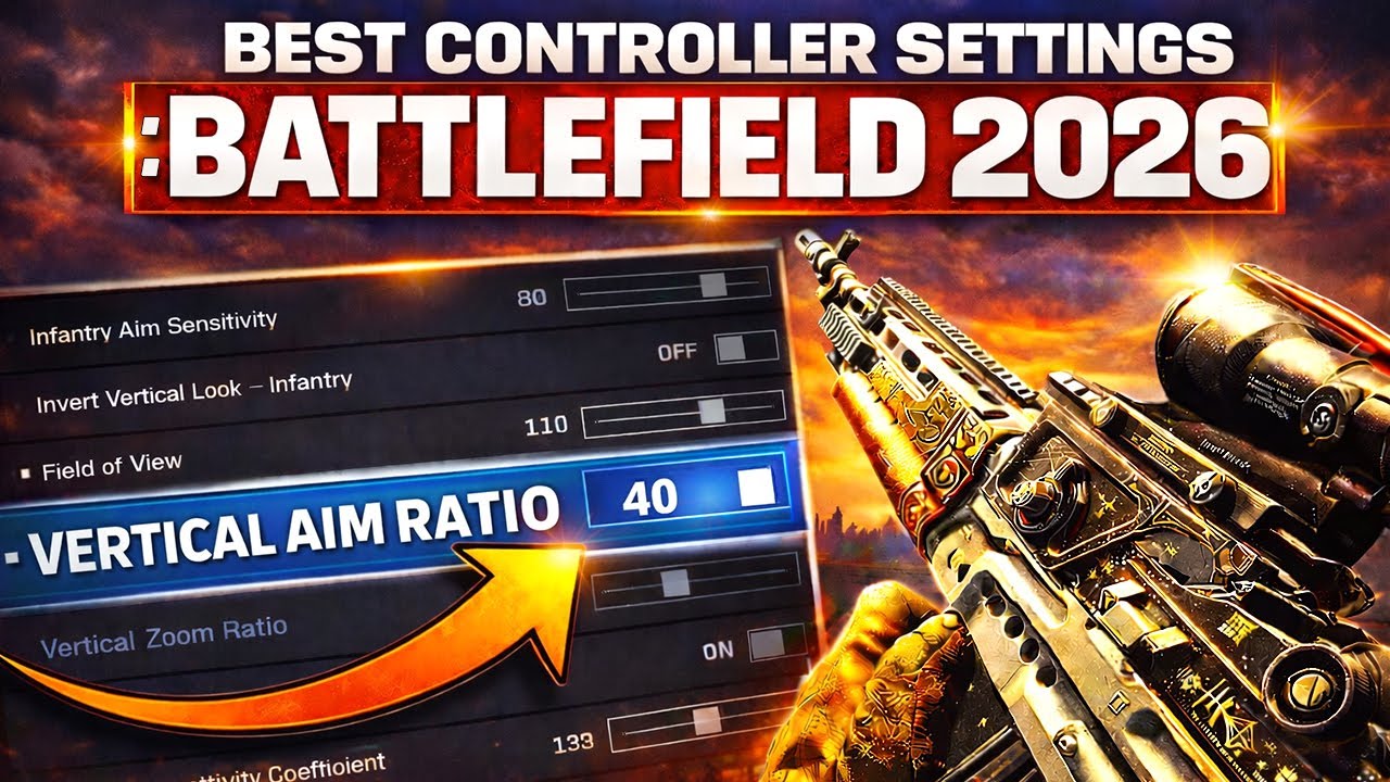Battlefield 6 BEST Controller Settings (New 2026 Update)