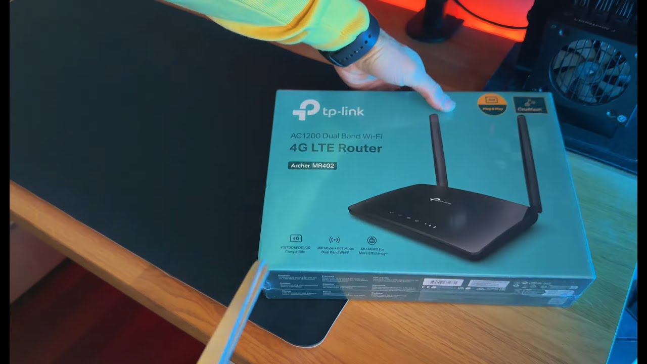 TP-Link Archer MR402 Router 4G LTE Unboxing e Prima istallazione