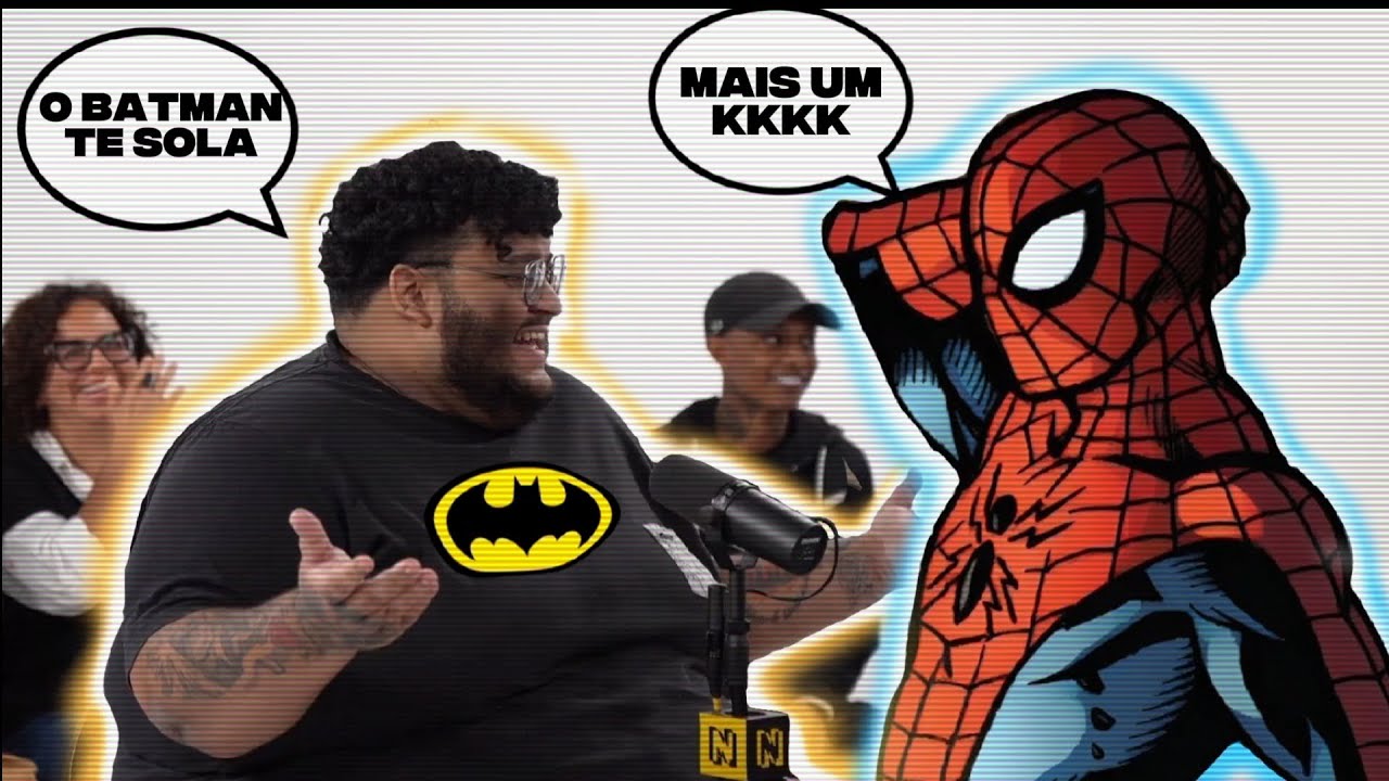 BATMAN VS HOMEM-ARANHA?? KKKKKKKK
