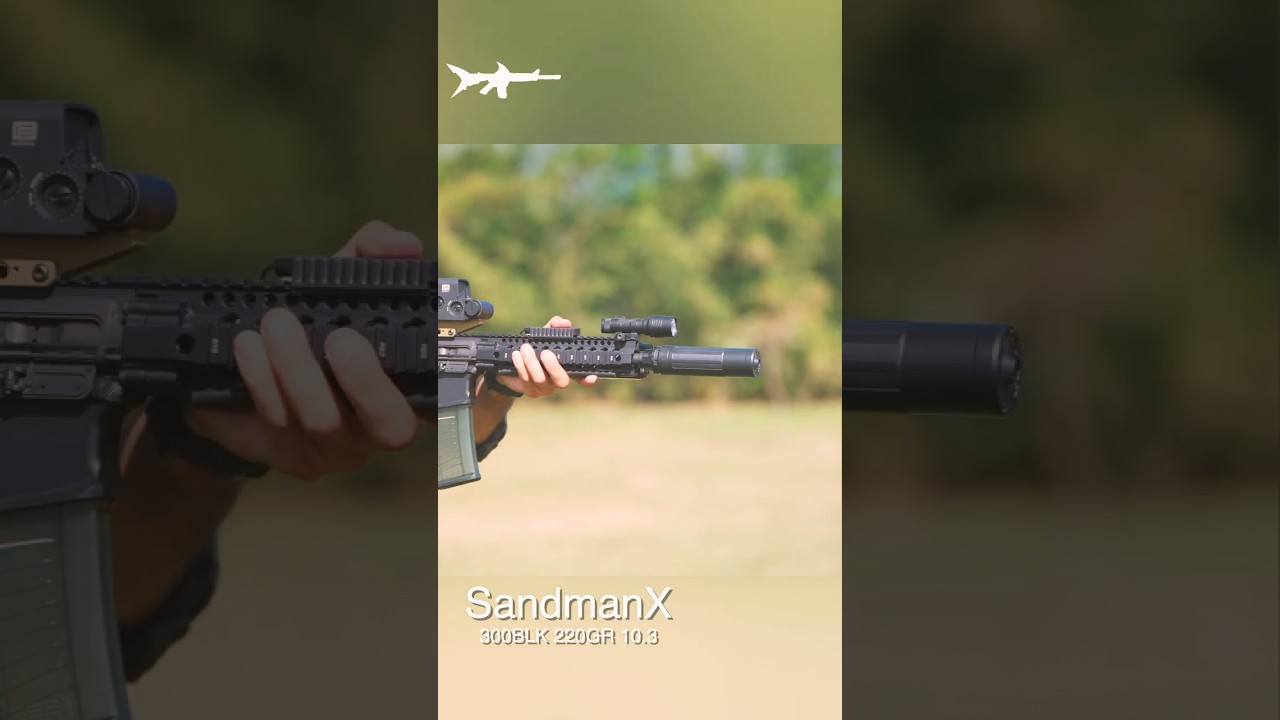 Dead Air Sandman X on 300BLK | Sound Test