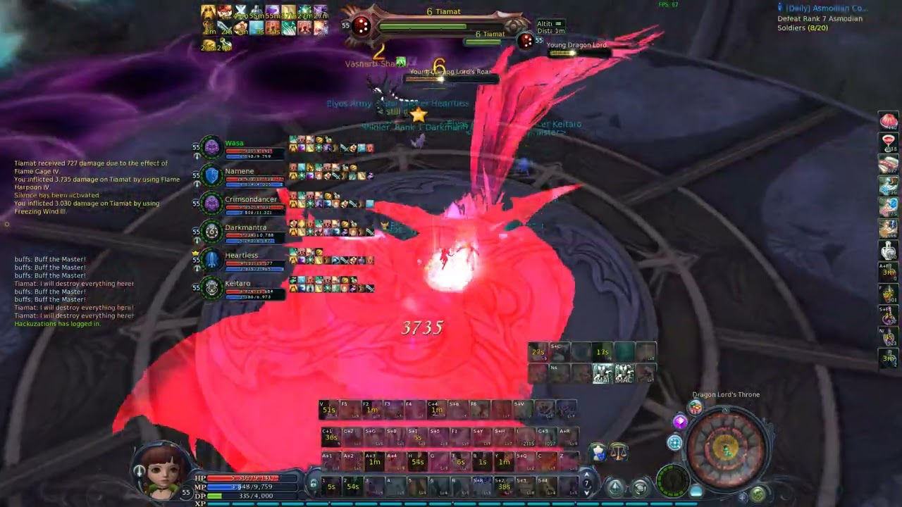 Aion Classic 2.7 - Dragon Lord's Throne (Sorcerer wasa POV)