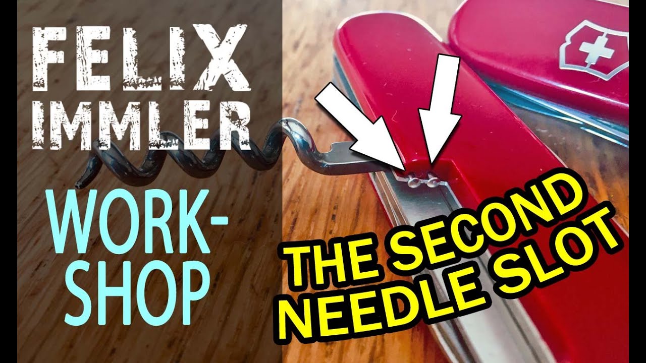 The Secret of the second Pin Slot - SAK customize & maintenance Workshop (6/15)