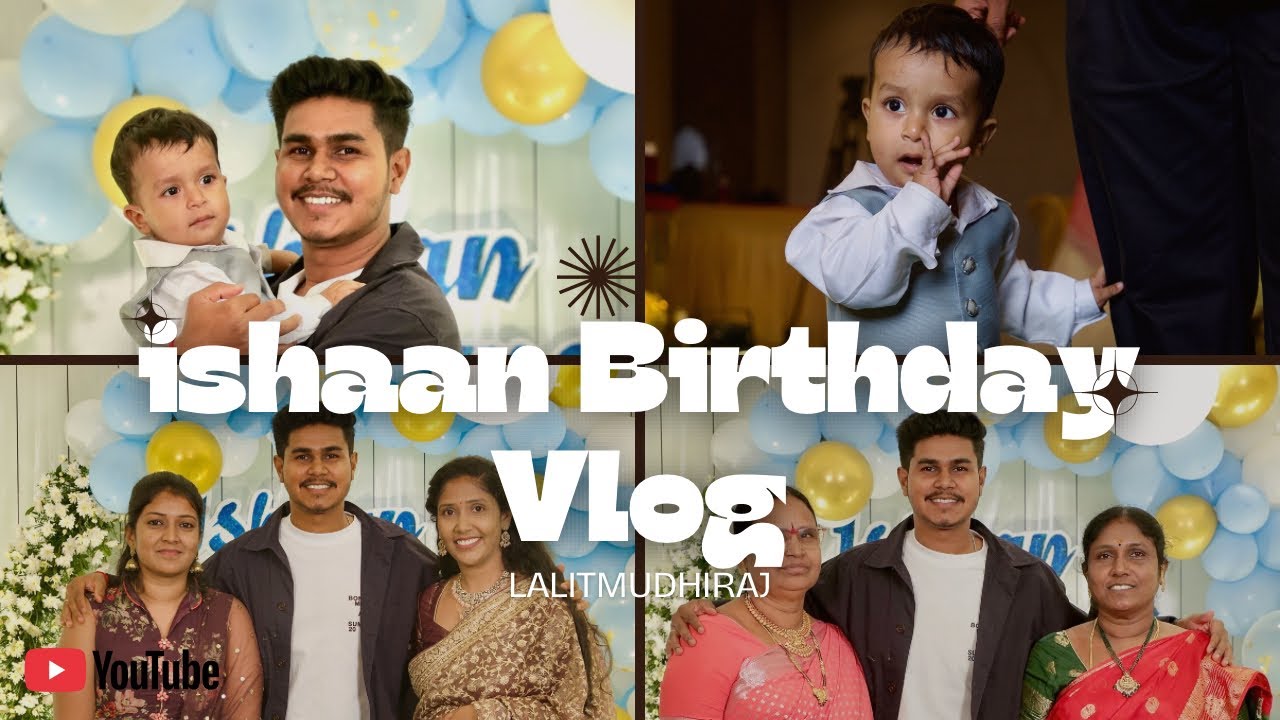 Ishaan’s Birthday Vlog 🎉 | Fun, Family & Celebrations!