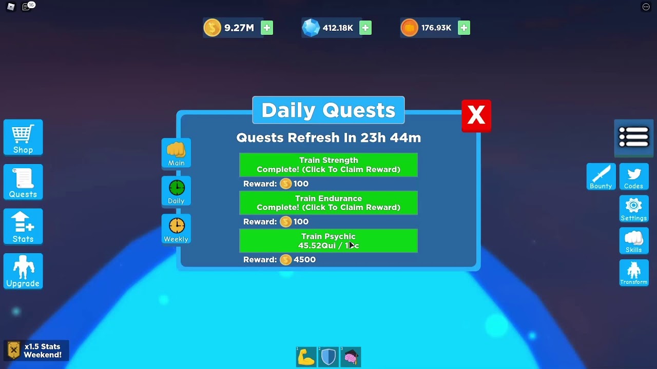[Halloween] 🎃 Getting a 17B Times multiplier in Super Power Fighting Simulator!