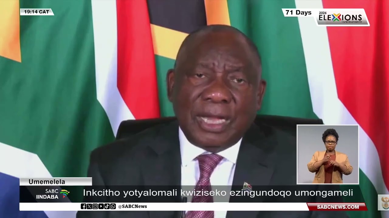 Iindaba zesiXhosa @19H00 | 25 August 2026