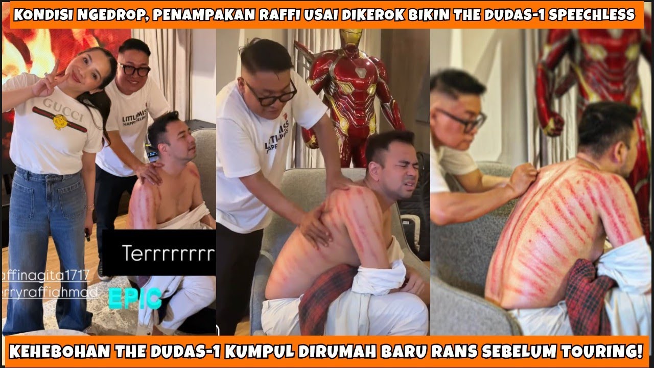 KONDISI DROP! RAFFI AHMAD DIKEROK SMPAI MEMERAH BIKIN ARIEL GADING SPEECHLESS, TETAP LANJUT TOURING?