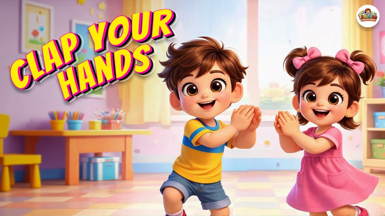 Clap Your Hands & Jump! | Kids Action Song | Todstoon