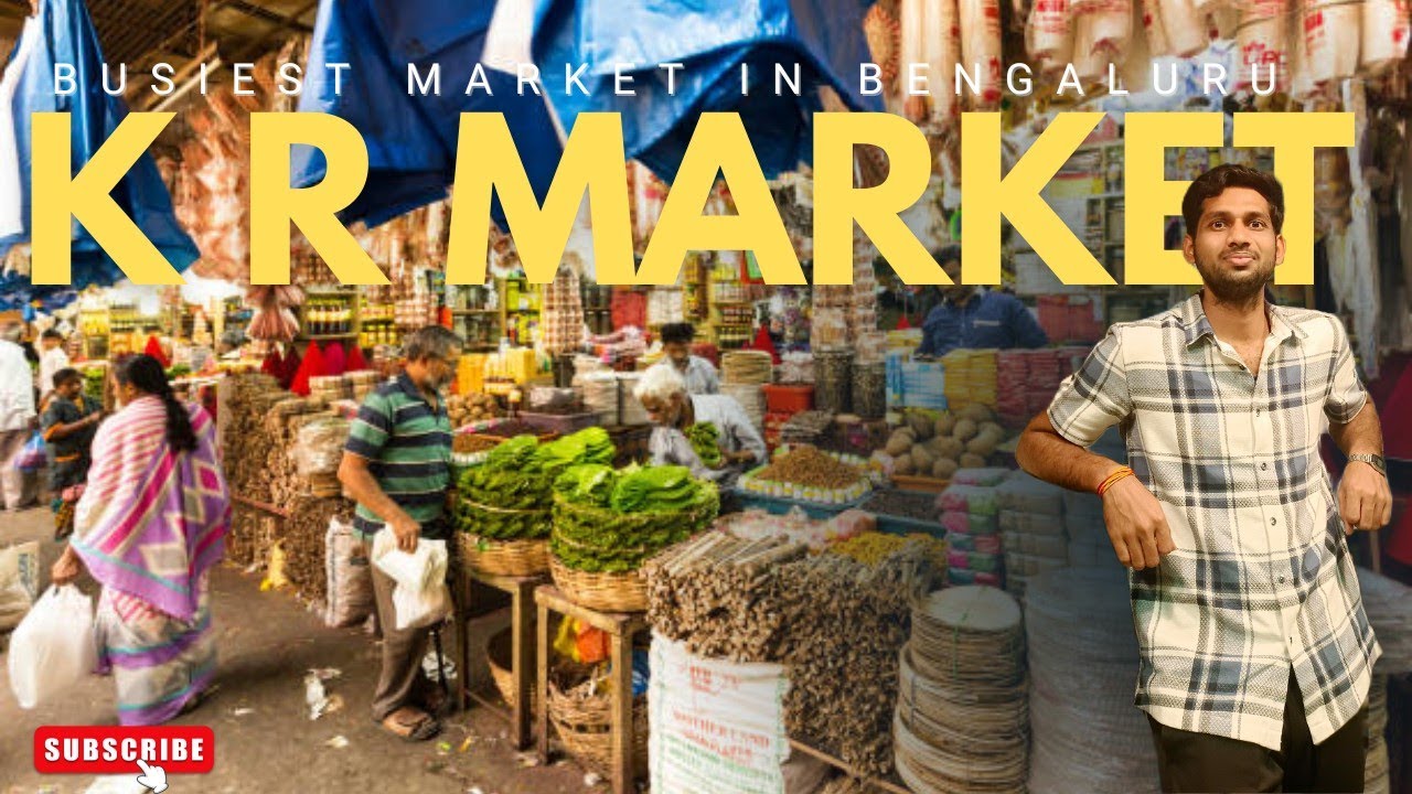 KR Market Bengaluru Full Vlog | Oldest & Busiest Market #join_wd_harsha #bangalore #krmarketvlog 