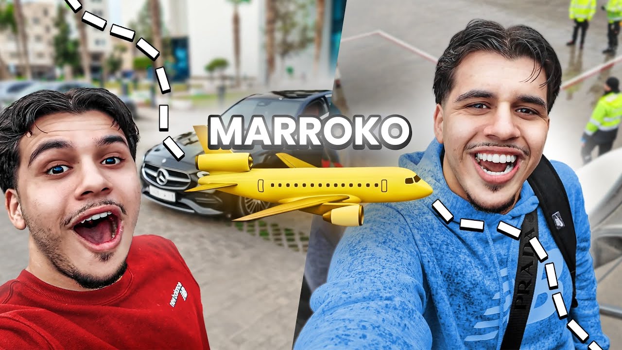 OP VAKANTIE NAAR MAROKKO #hoodvlog 1