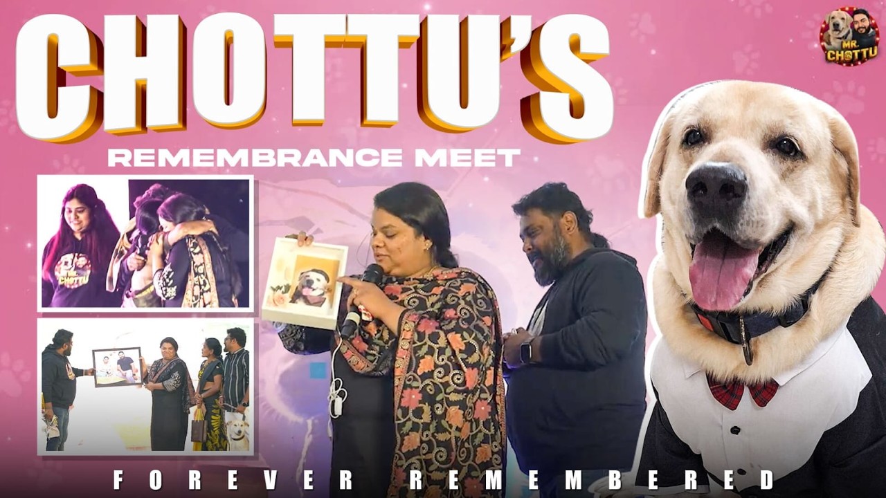 Chottu&rsquo;s Remembrance Meet | Final Tribute ❤️ | Mr.Chottu
