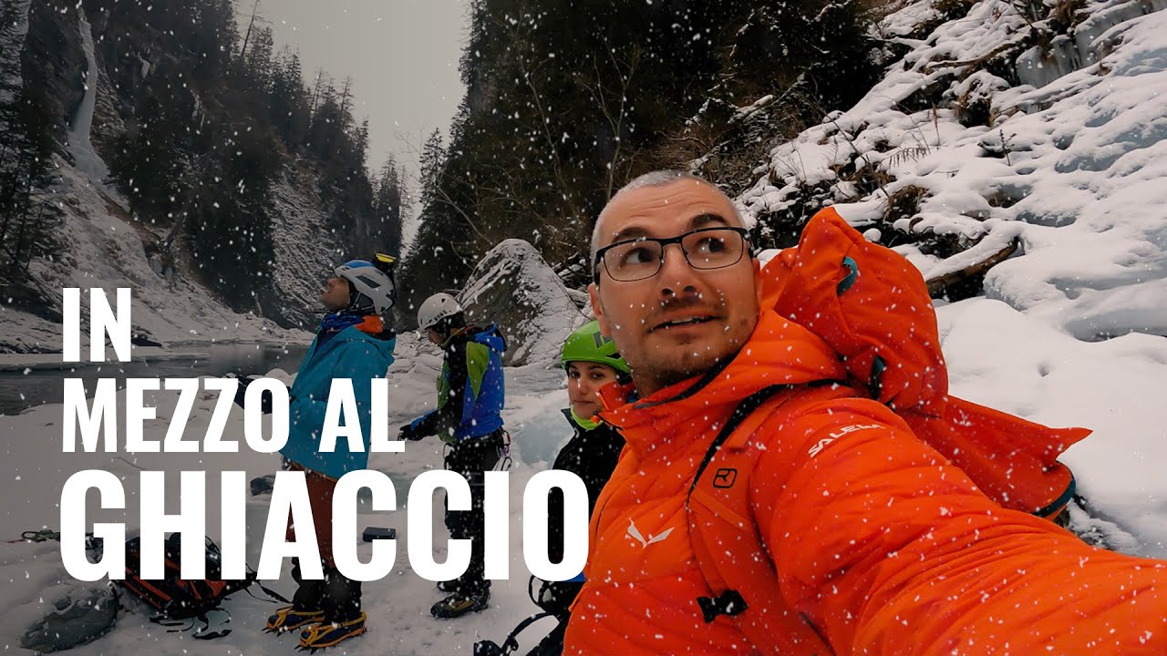 Si va ad arrampicare su ghiaccio, ma parliamo anche di ramponcini