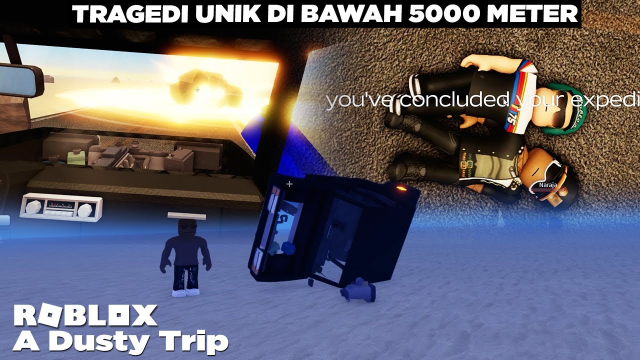 Merasa Mobilnya Kebal... Driver Asal Medan Kena Karma-nya 😌😌 Roblox A Dusty Trip