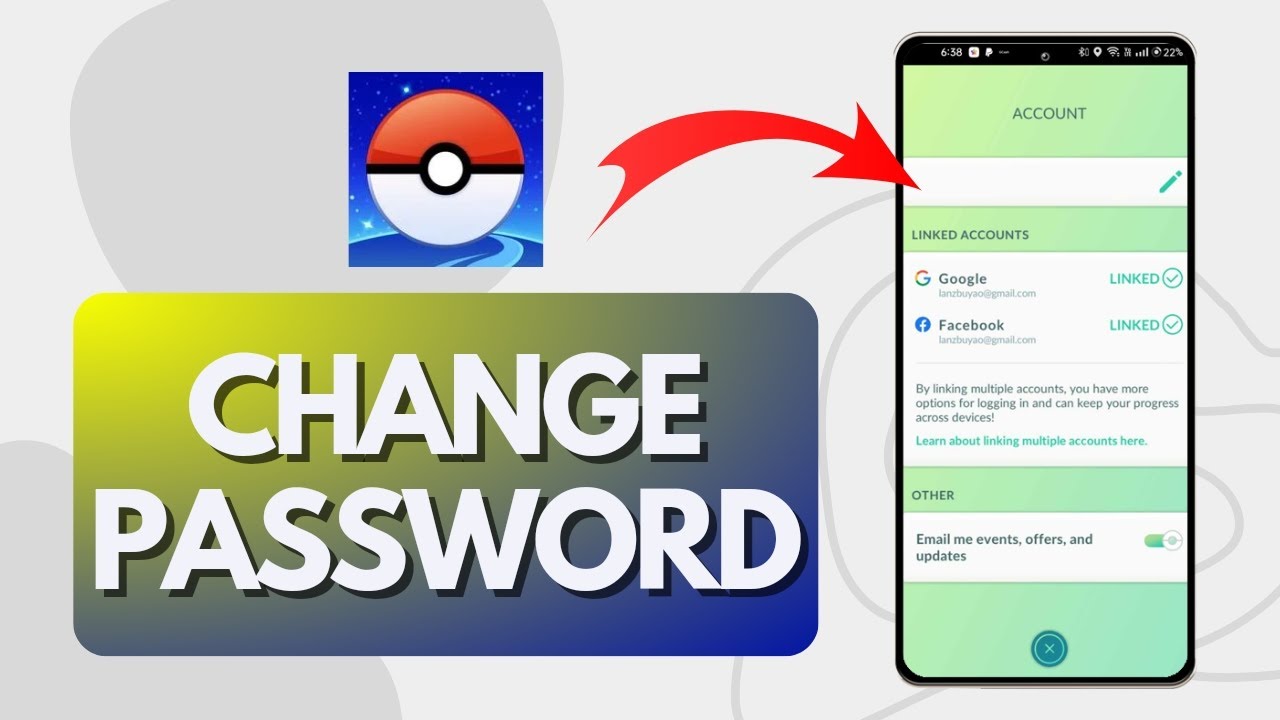 Как изменить пароль в Pokemon Go (простые шаги)