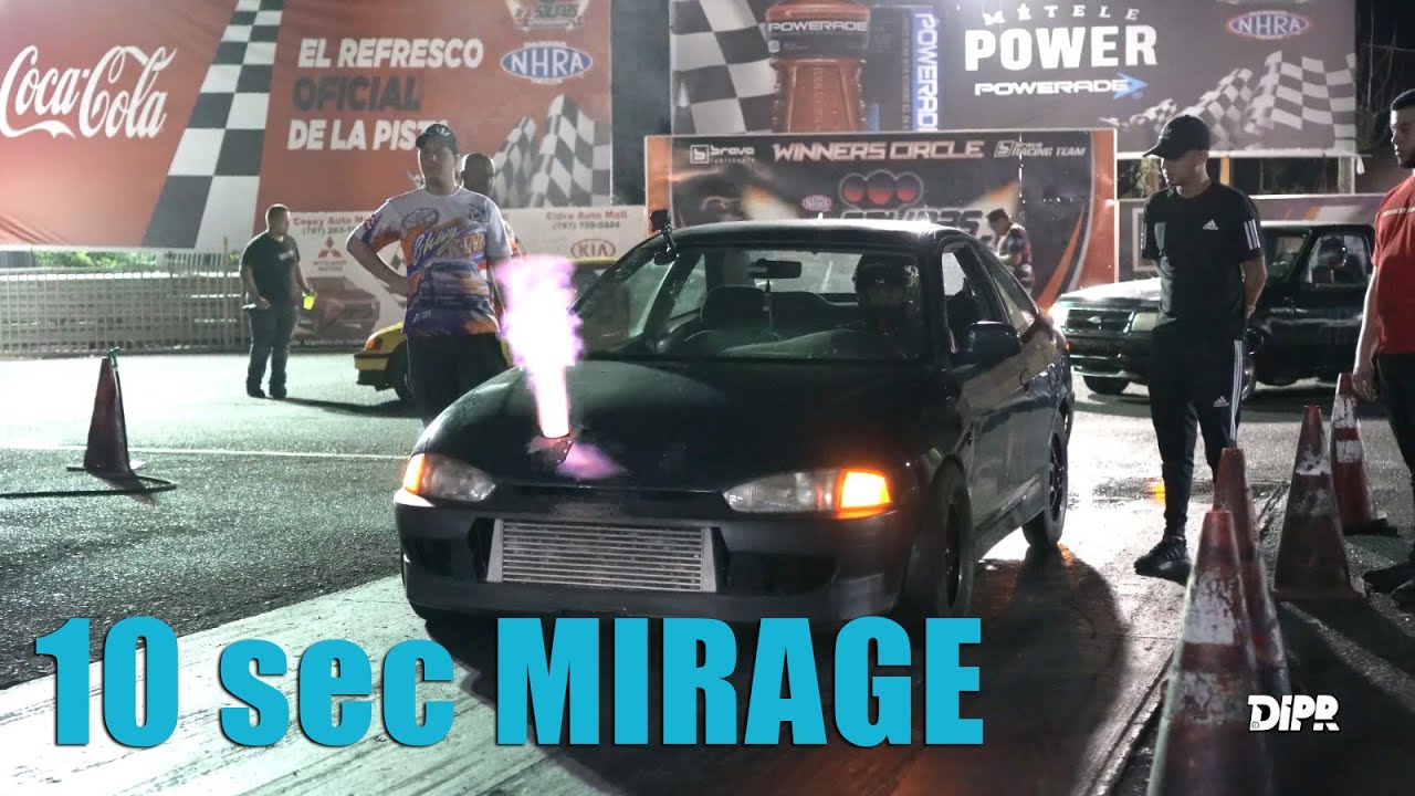 Mitsubishi Mirage de 10 segundos