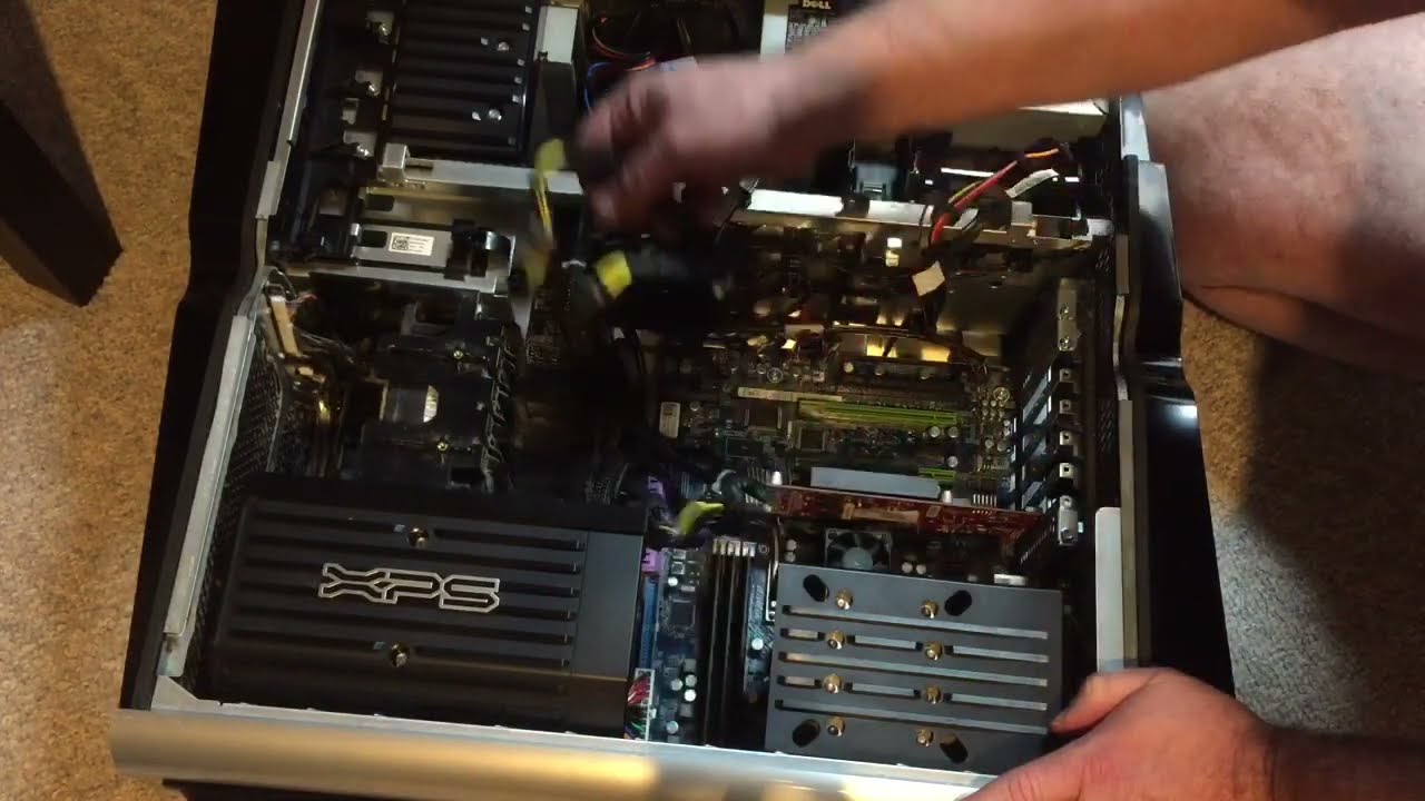 Dell 730X Thrift Store Find GTX 280 SLI Part 1