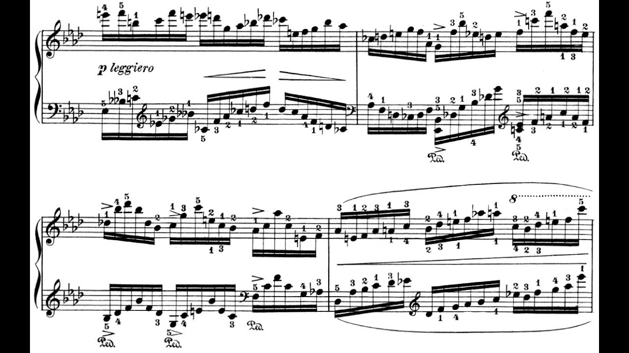 Paul de Schl&ouml;zer:2 &Eacute;tudes de сoncert, Op.1 No.2