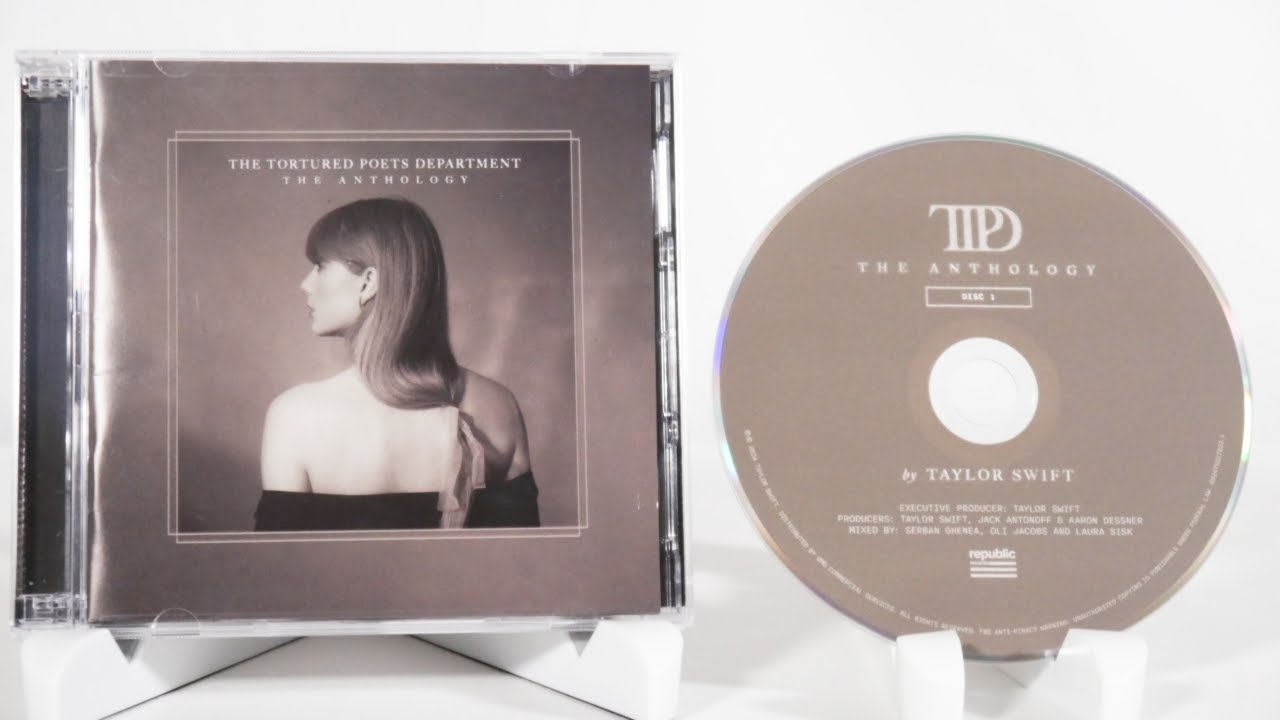 Taylor Swift - The Tortured Poets Department: The Anthology CD Unboxing