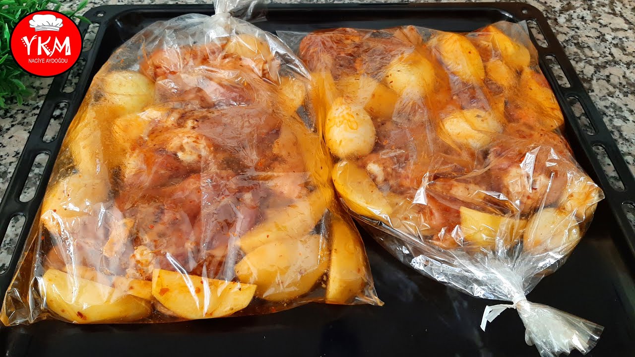 Самая простая еда в мире. Рецепт блюда из куриного картофеля в духовке