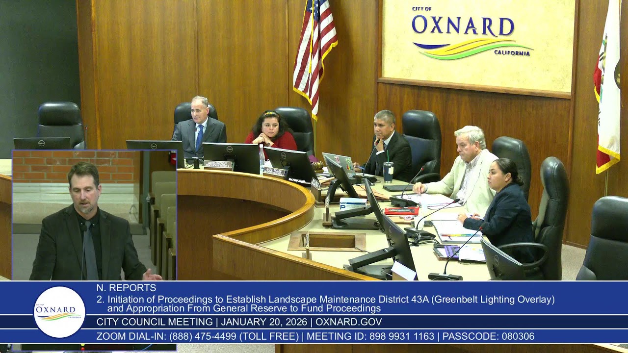 City Council Meeting  - January 20, 2026