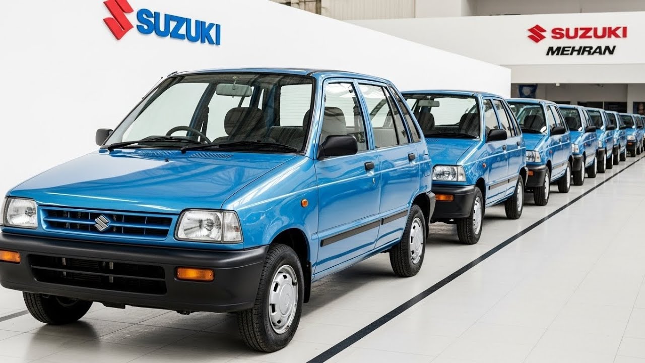 2026 Suzuki Mehran की धमाकेदार वापसी?! हैरान कर देने वाले फीचर्स और कीमत लीक!”