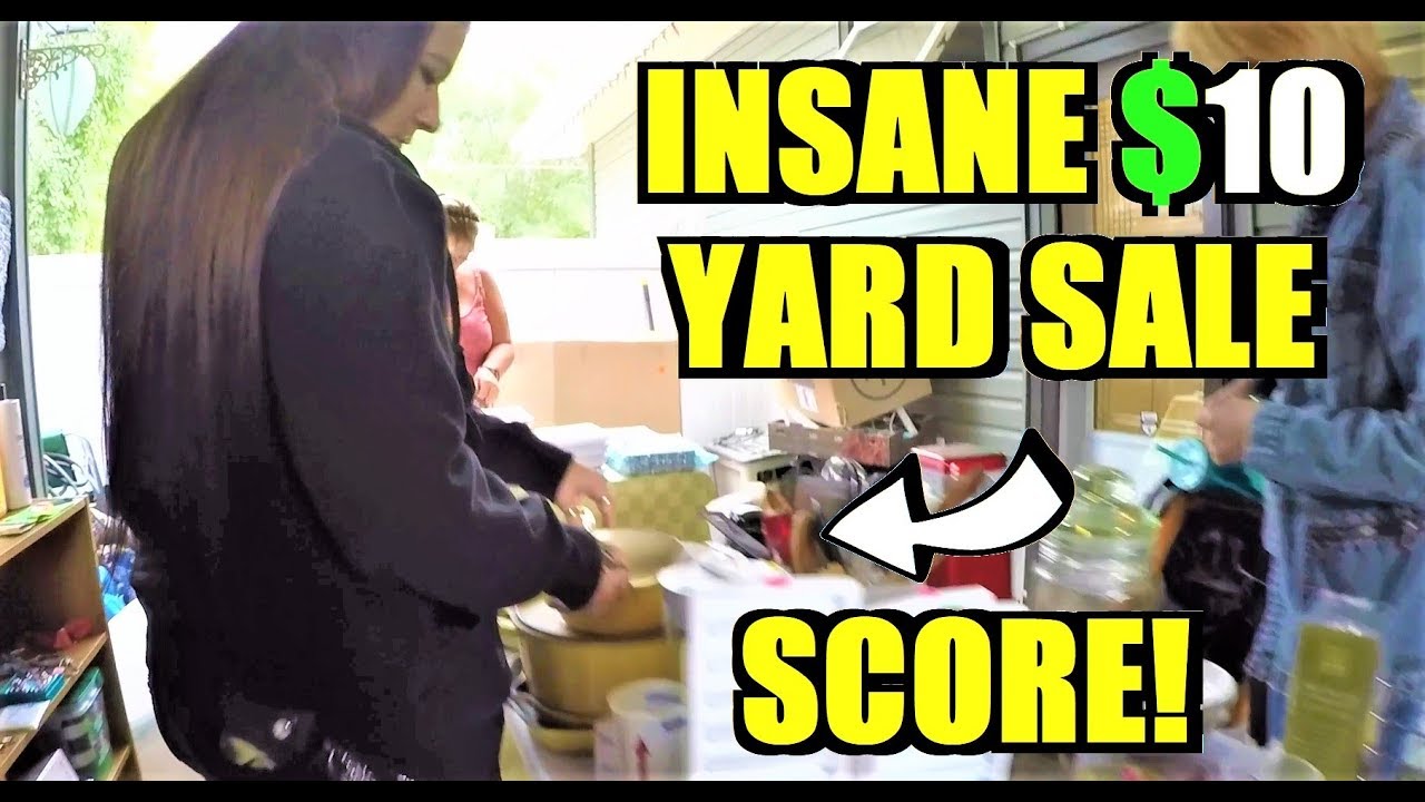 Ep20: YOU WON'T BELIEVE THIS $10 YARD SALE FIND!!!  🤯🤯🤯