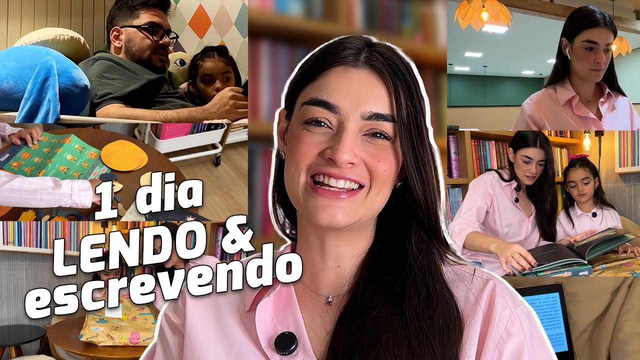 Tudo o que lemos em 1 dia ✨ Rotina de leitura em família ✨