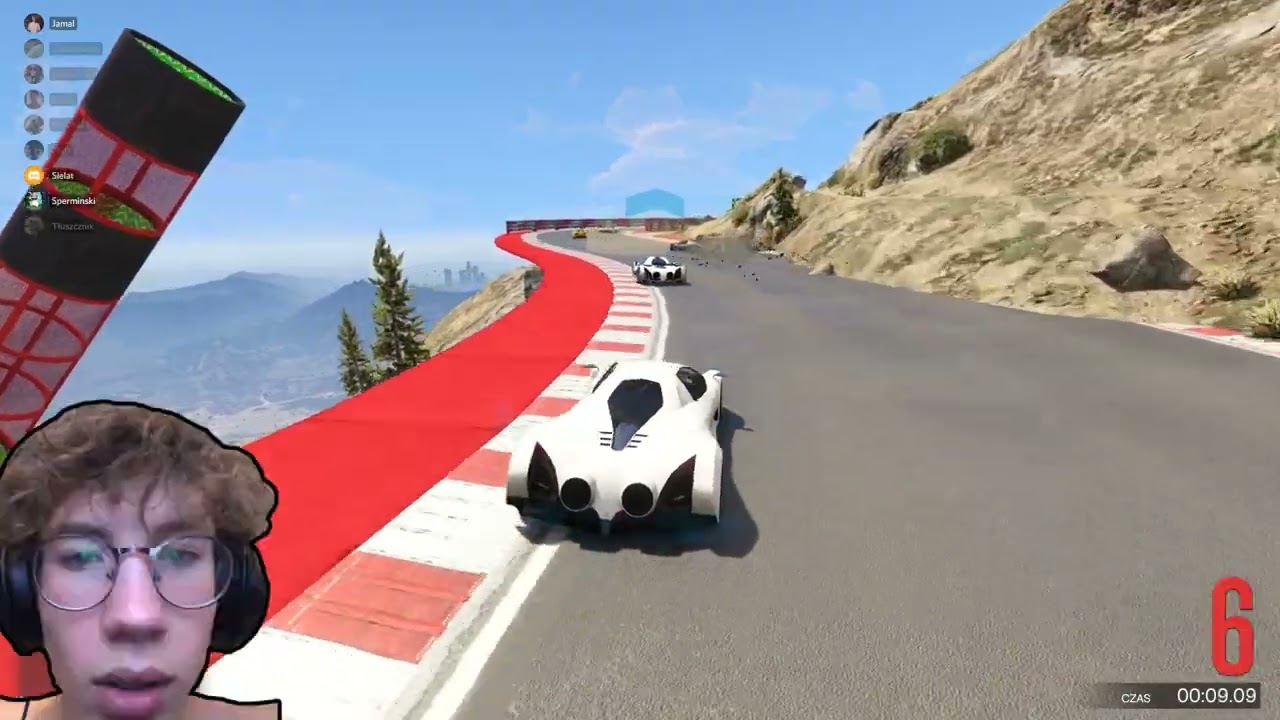 GTA V - wyścigi (archiwum KLUB TV)