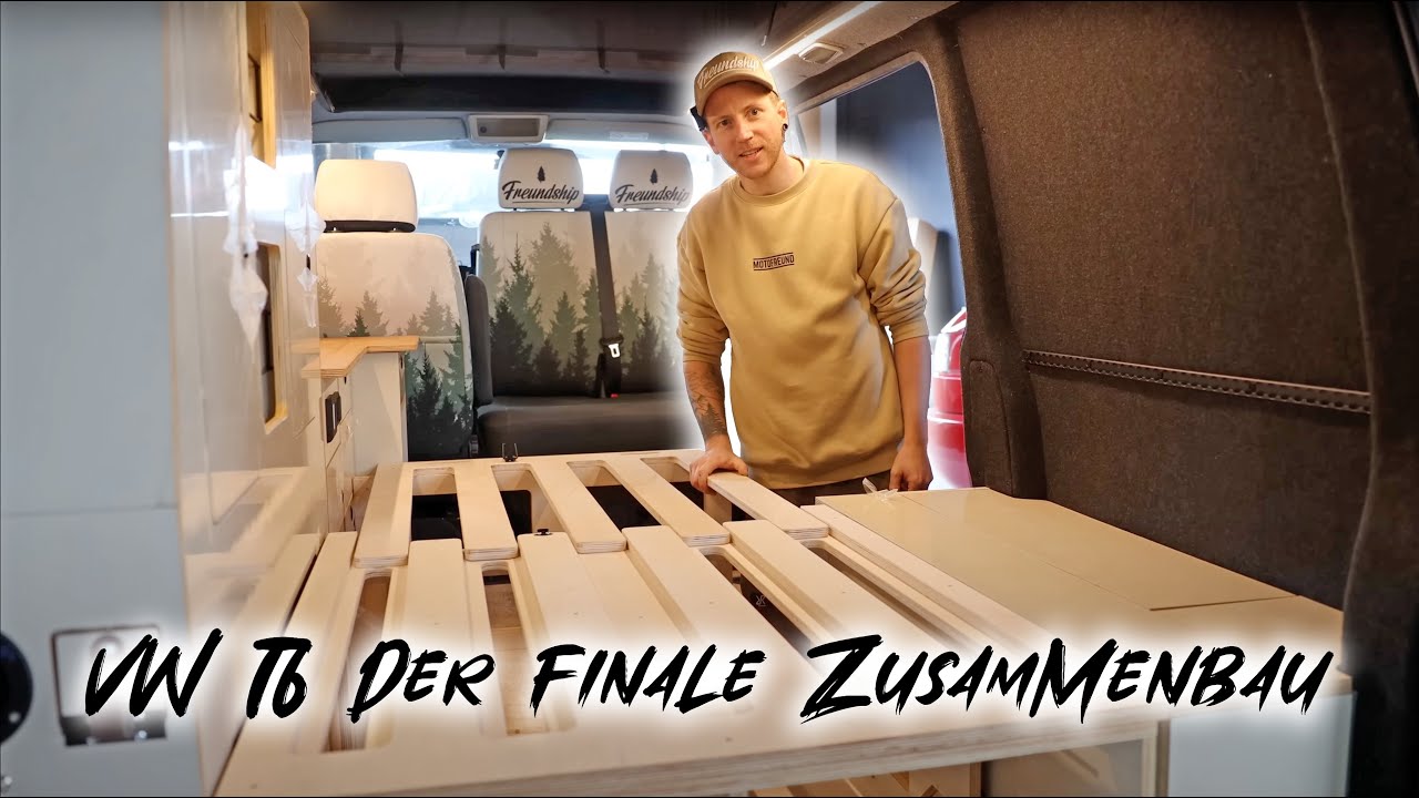 Elektro, Wasser & Möbel! Jetzt kommt alles zusammen! VW T6 Adventure Vanconversion